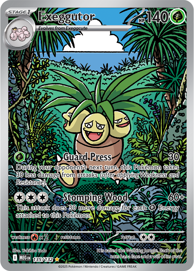 Exeggutor: Illustration Rare 135/132 (MEG)