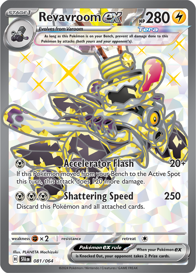 Revavroom ex: Ultra Rare 081/064 (SFA)
