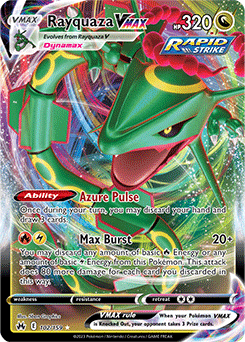 Rayquaza VMAX: Ultra Rare 102/159 (Crown Zenith)