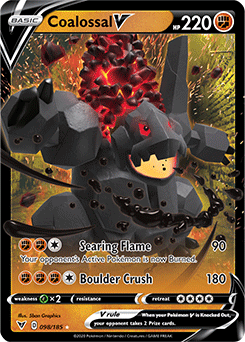 Coalossal V: Ultra Rare 098/185 (Vivid Voltage)
