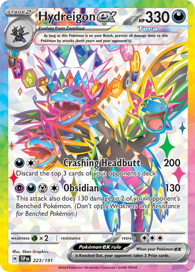 Hydreigon ex: Ultra Rare 223/191 (SSP)