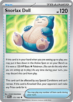 Snorlax Doll: Uncommon 175/182 (PAR)