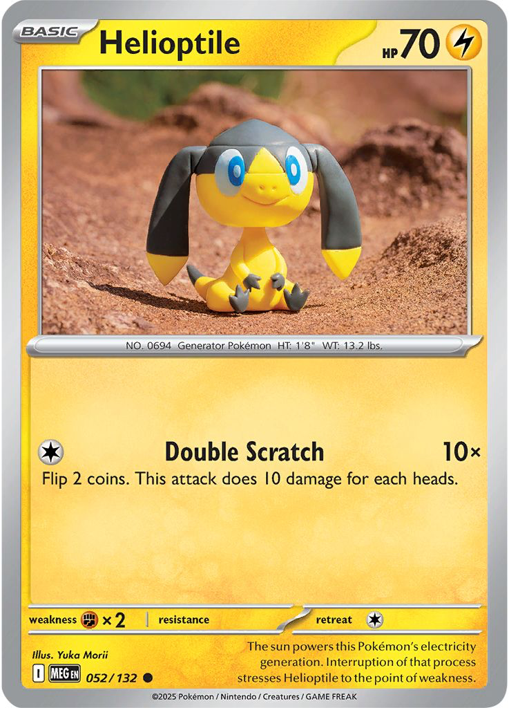 Helioptile: Common 052/132 (MEG)