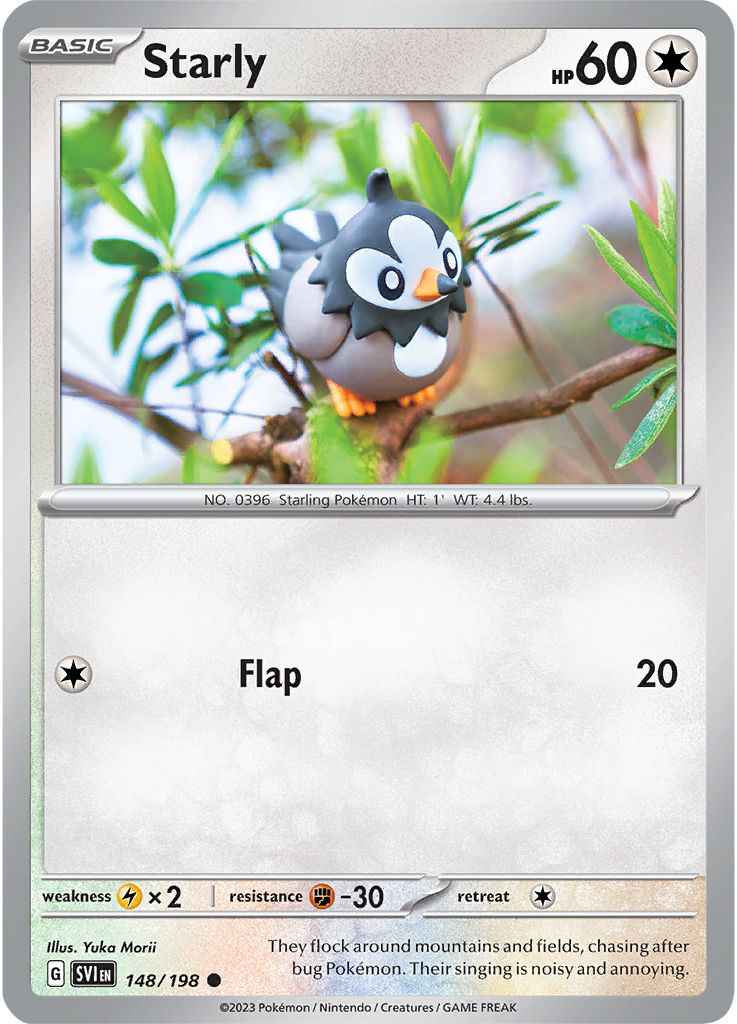 Starly: Common 148/198 (SVI)