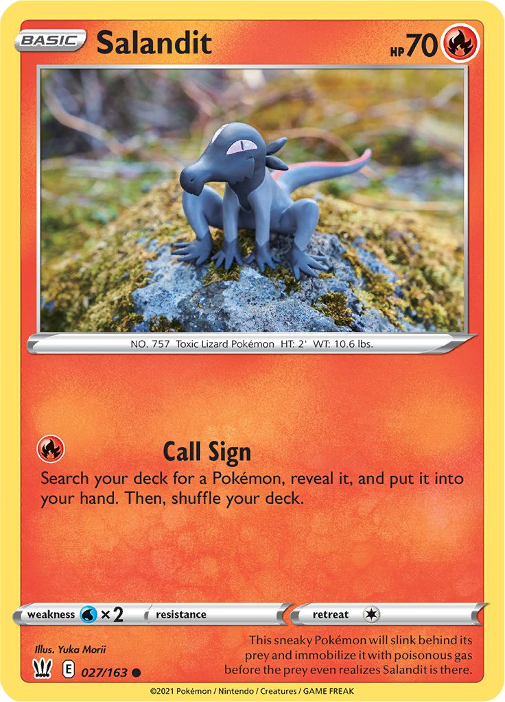 Salandit: Common 027/163 (Battle Styles)