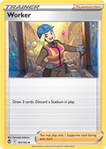 Worker: Uncommon 167/195 (Silver Tempest)