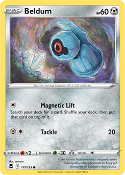 Beldum: Common 117/195 (Silver Tempest)
