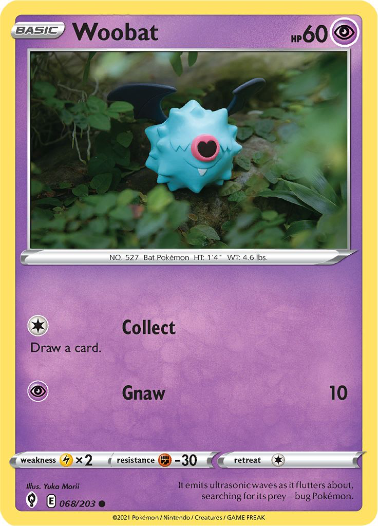 Woobat: Common 068/203 (Evolving Skies)