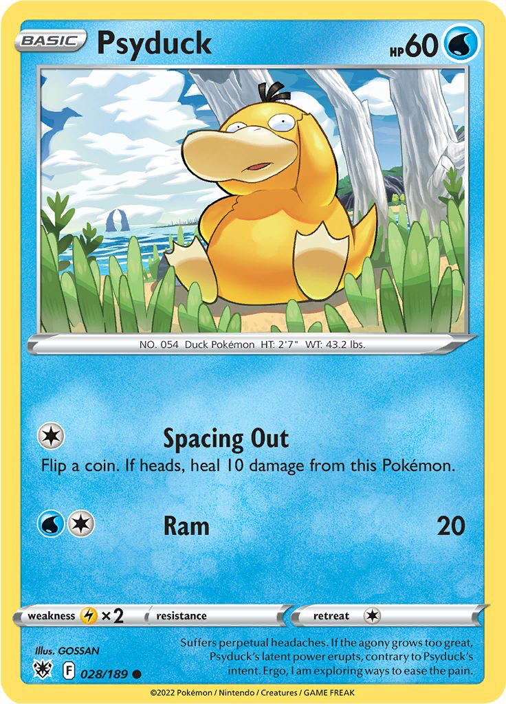 Psyduck: Common 028/189 (Astral Radiance)