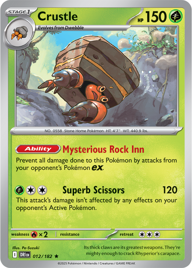 Crustle: Rare 012/182 (DRI)