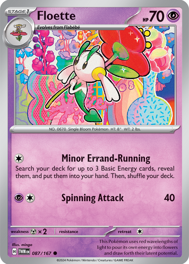 Floette: Common 087/167 (TWM)