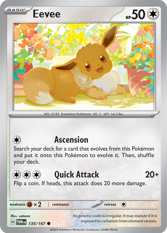 Eevee: Common 135/167 (TWM)