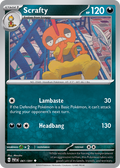 Scrafty: Uncommon 061/091 (PAF)