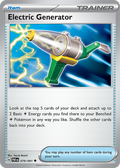 Electric Generator: Uncommon 079/091 (PAF)