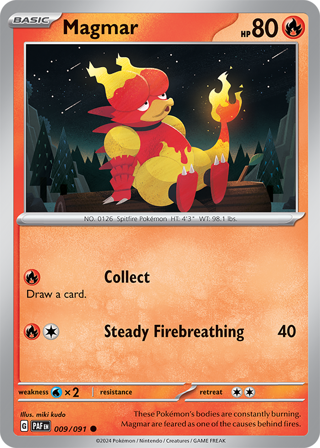 Magmar: Common 009/091 (PAF)