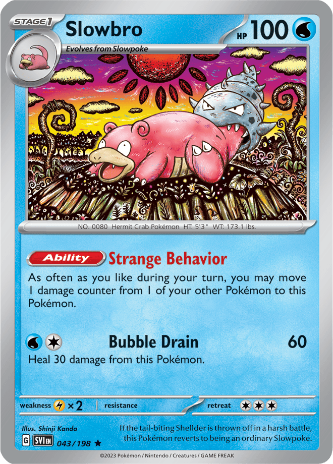 Slowbro: Rare 043/198 (SVI)