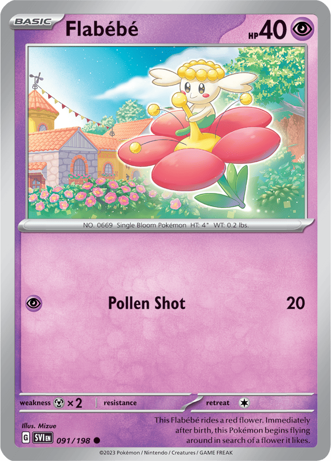 Flabebe: Common 091/198 (SVI)
