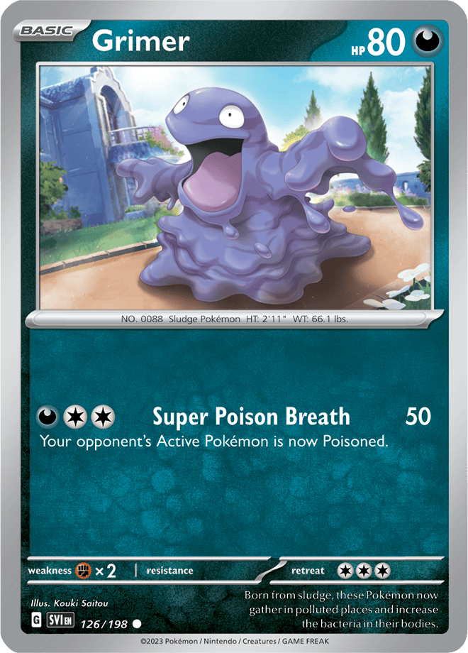 Grimer: Common 126/198 (SVI)