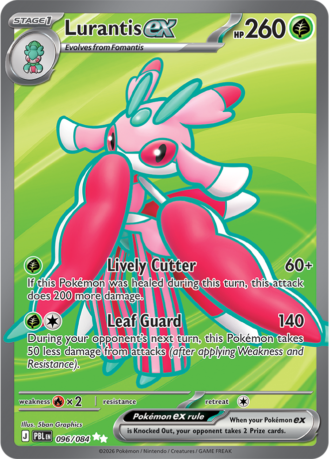 Lurantis ex: Ultra Rare 096/084 (PBL)