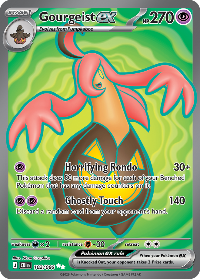 Gourgeist ex: Ultra Rare 102/086 (CRI)