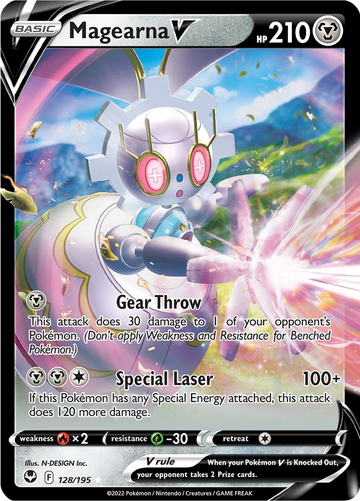 Magearna V: Ultra Rare 128/195 (Silver Tempest)