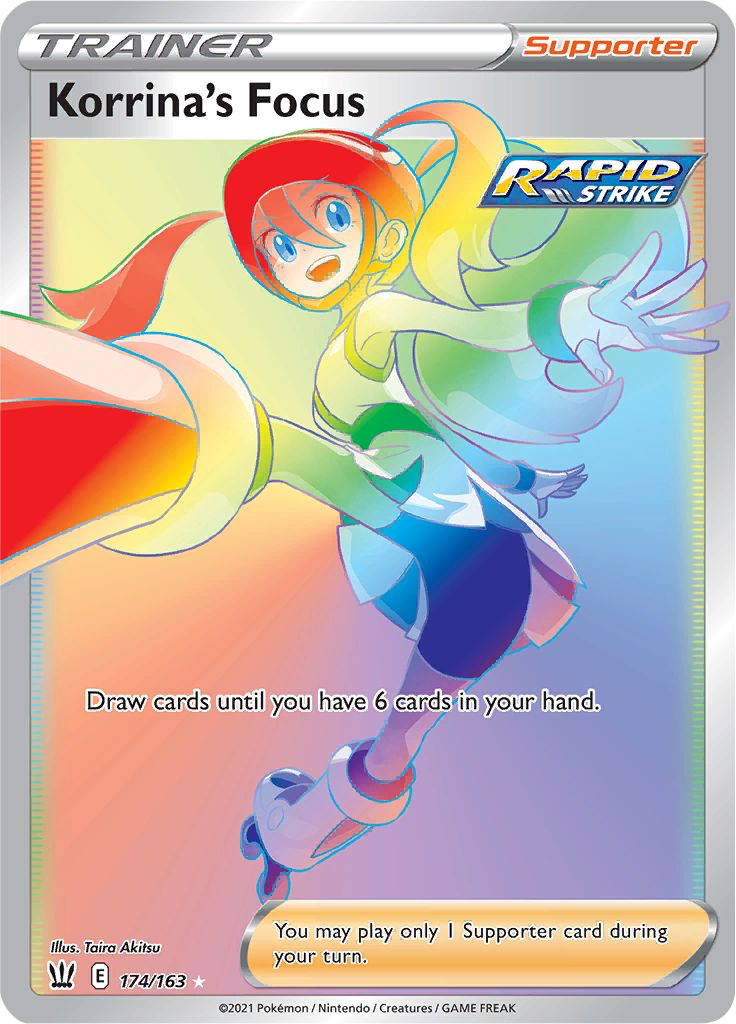 Korrina's Focus: Secret Rare 174/163 (Battle Styles)
