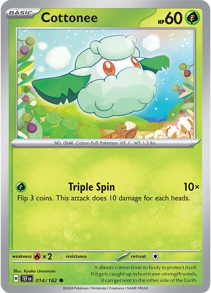 Cottonee: Common 014/162 (TEF)
