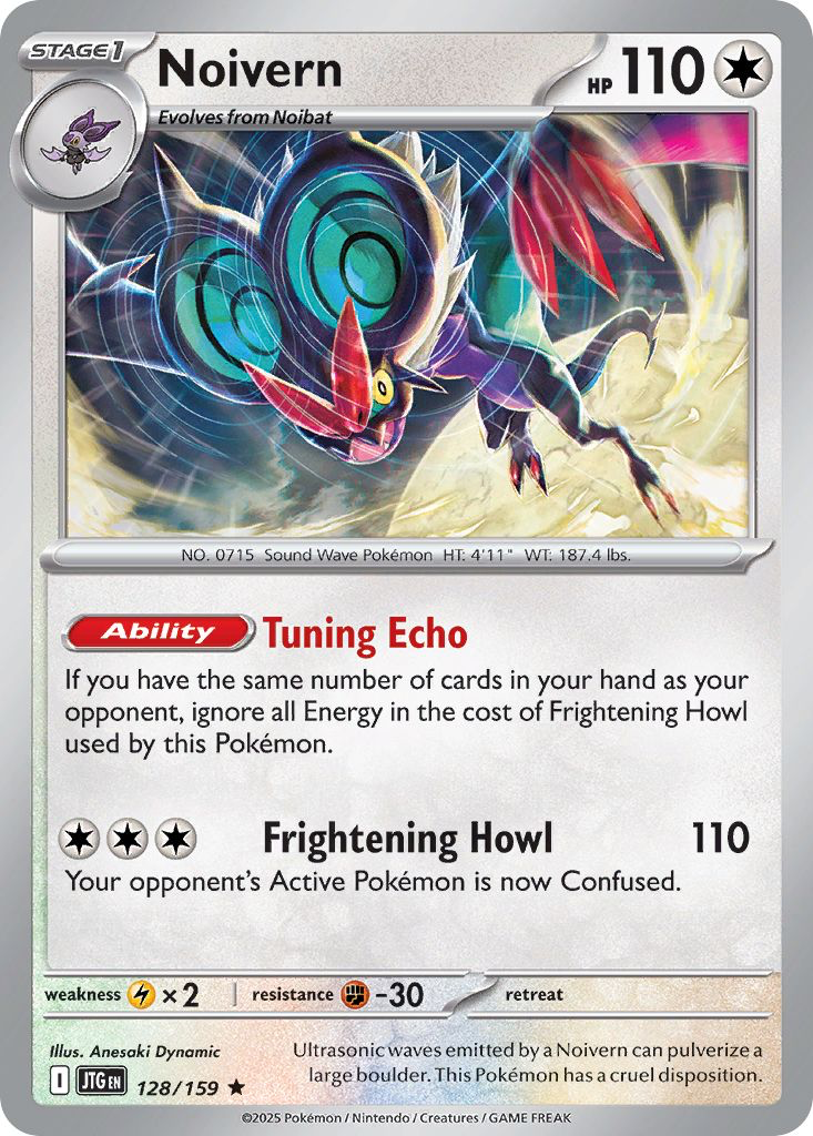 Noivern: Rare 128/159 (JTG)