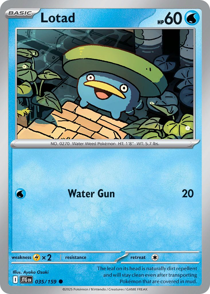 Lotad: Common 035/159 (JTG)