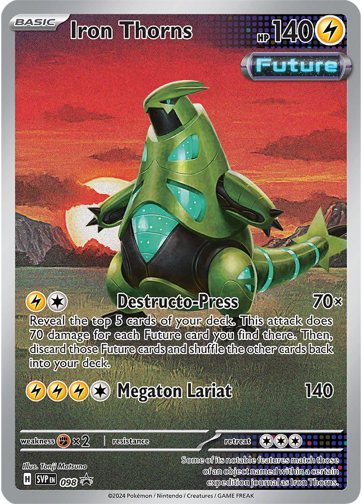 Iron Thorns: Promo Holofoil 098 (SVP)