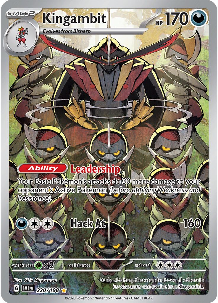 Kingambit: Illustration Rare 220/198 (SVI)