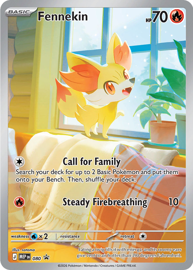 Fennekin: Promo Holofoil 080 (MEP)