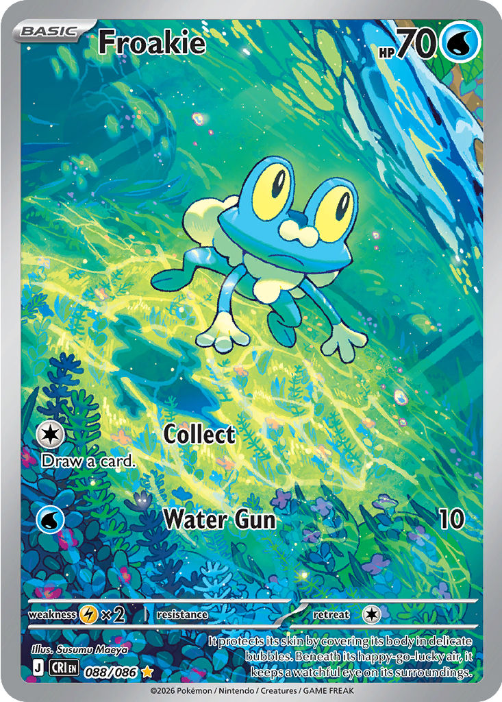 Froakie: Illustration Rare 088/086 (CRI)
