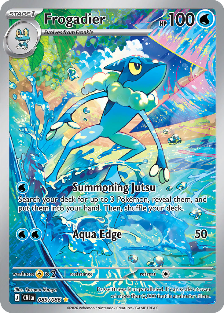Frogadier: Illustration Rare 089/086 (CRI)
