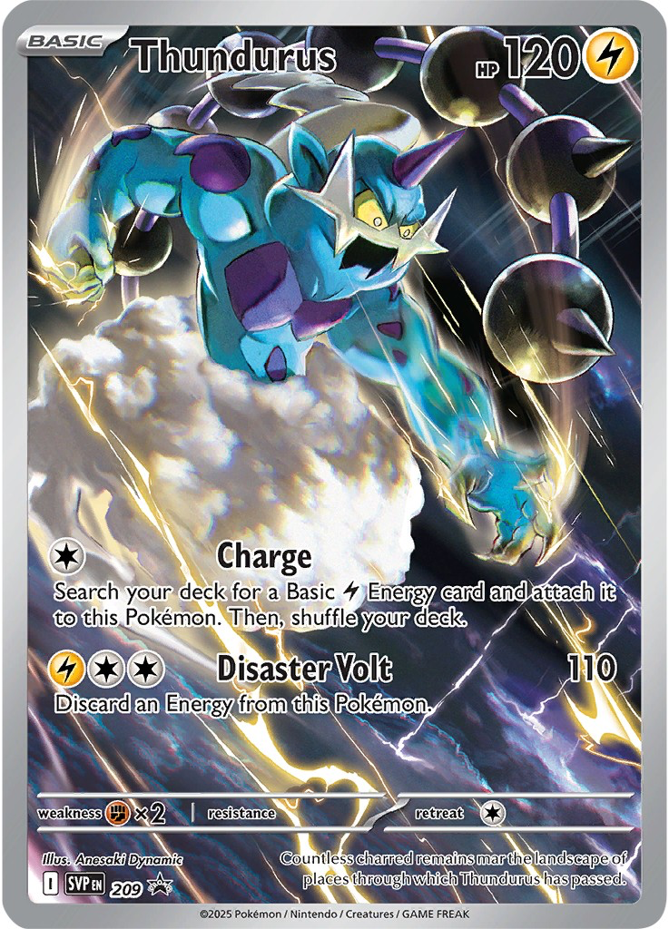 Thundurus: Promo Holofoil 209 (SVP)
