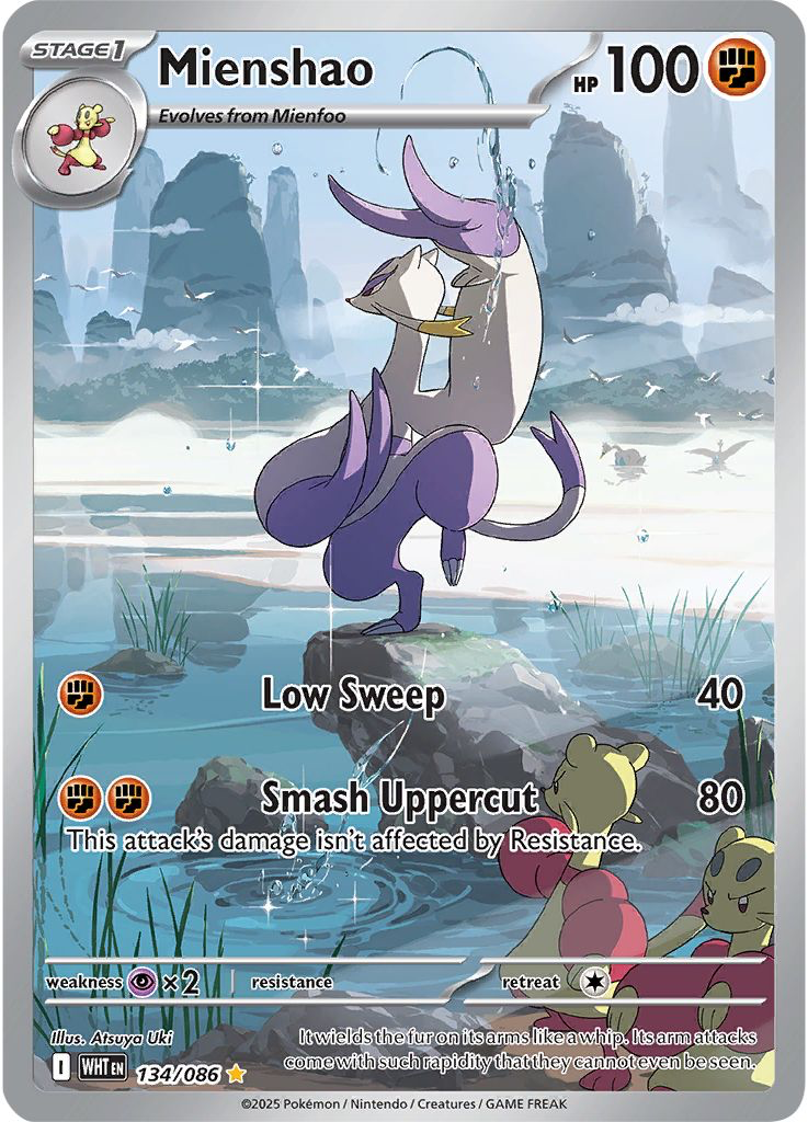 Mienshao: Illustration Rare 134/086 (WHT)