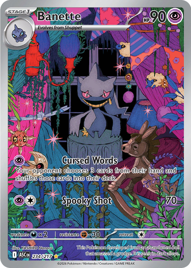 Banette: Illustration Rare 234/217 (ASC)