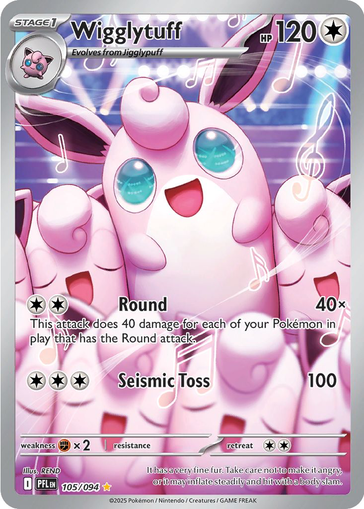 Wigglytuff: Illustration Rare 105/094 (PFL)
