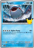Kyogre: Rare 019/128 (30C)