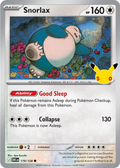 Snorlax: Common 119/128 (30C)